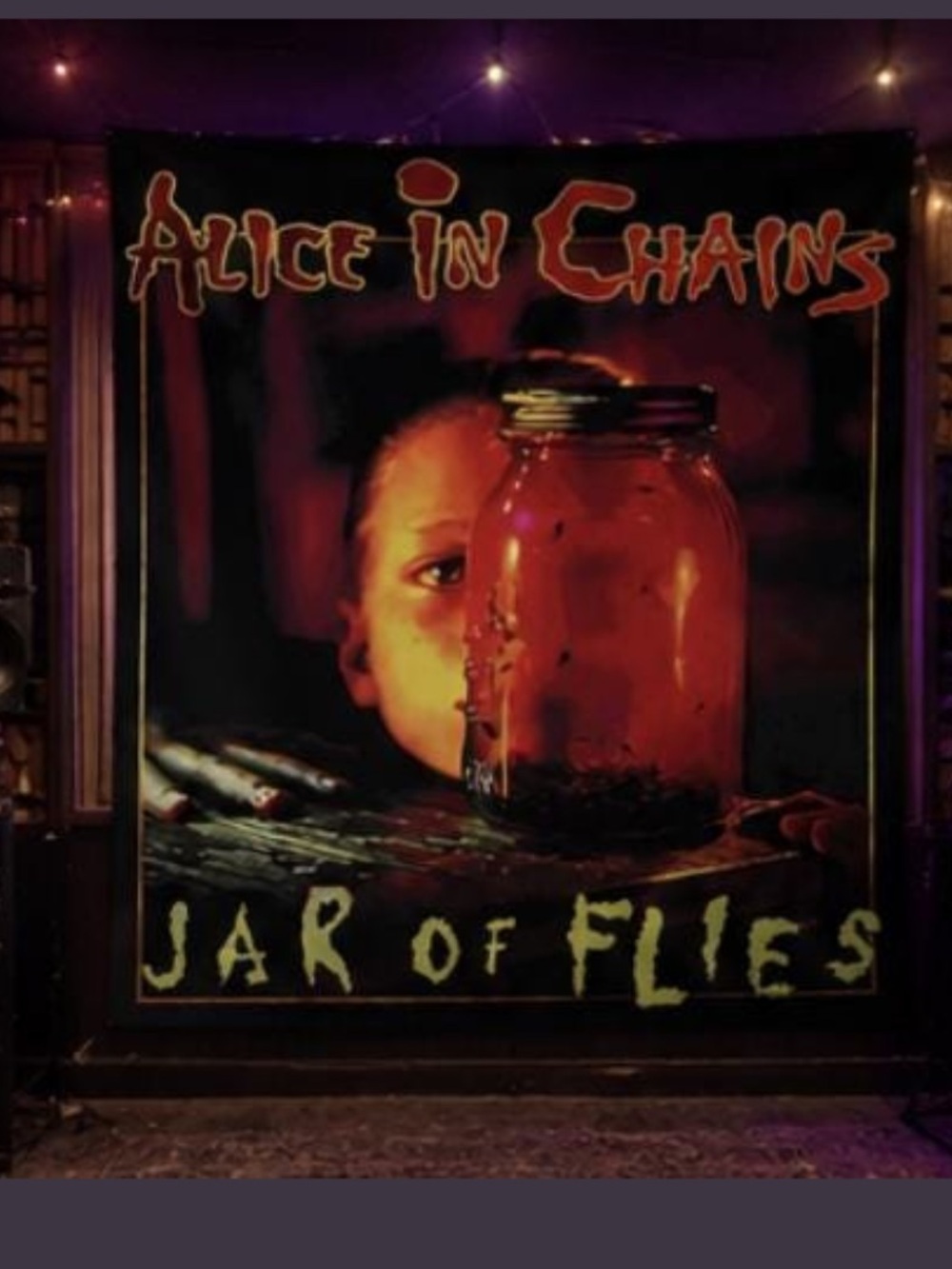 XL 70x90 Alice In Chains Tapestry - 1990’s grunge - Jar of Flies - Wall Art